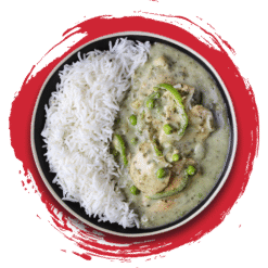Thai green curry chicken
