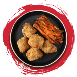 Power Nuggets & Sweet Potato Fries