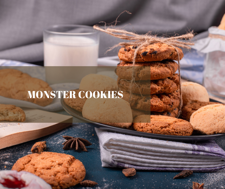 Healthy Dessert Recipes - Monster Cookies