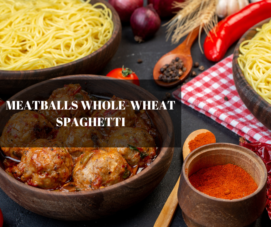 Popular Beef Dishes - Meatballs Whole-Wheat Spaghetti